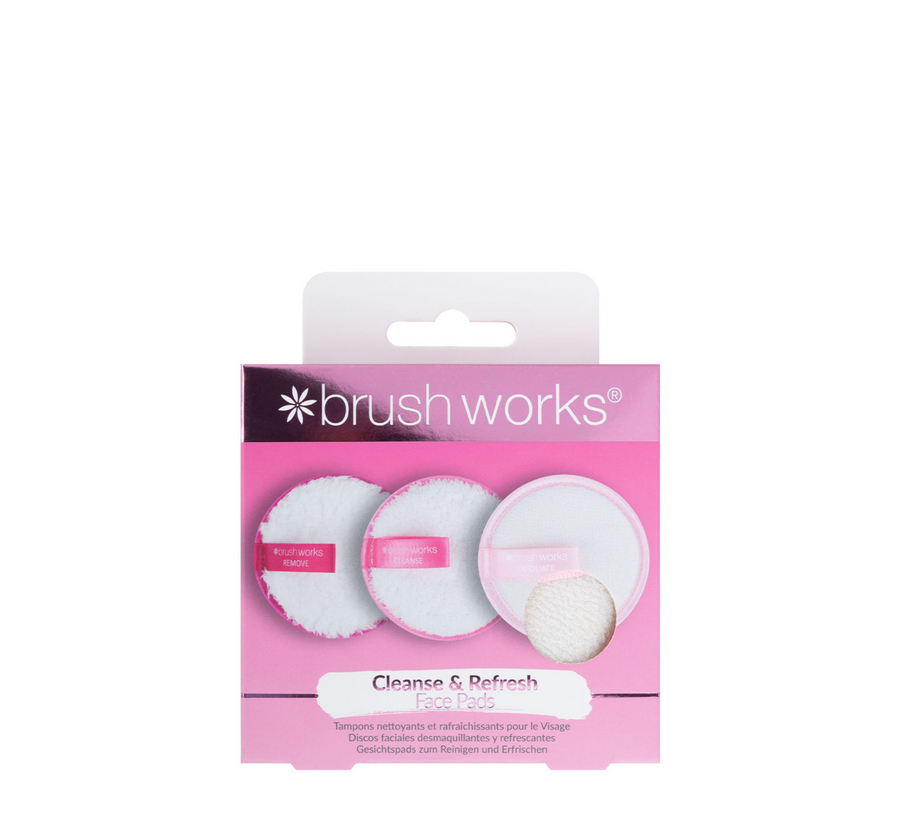 Disqe për fytyrën Brushworks Cleanse &amp; Refresh