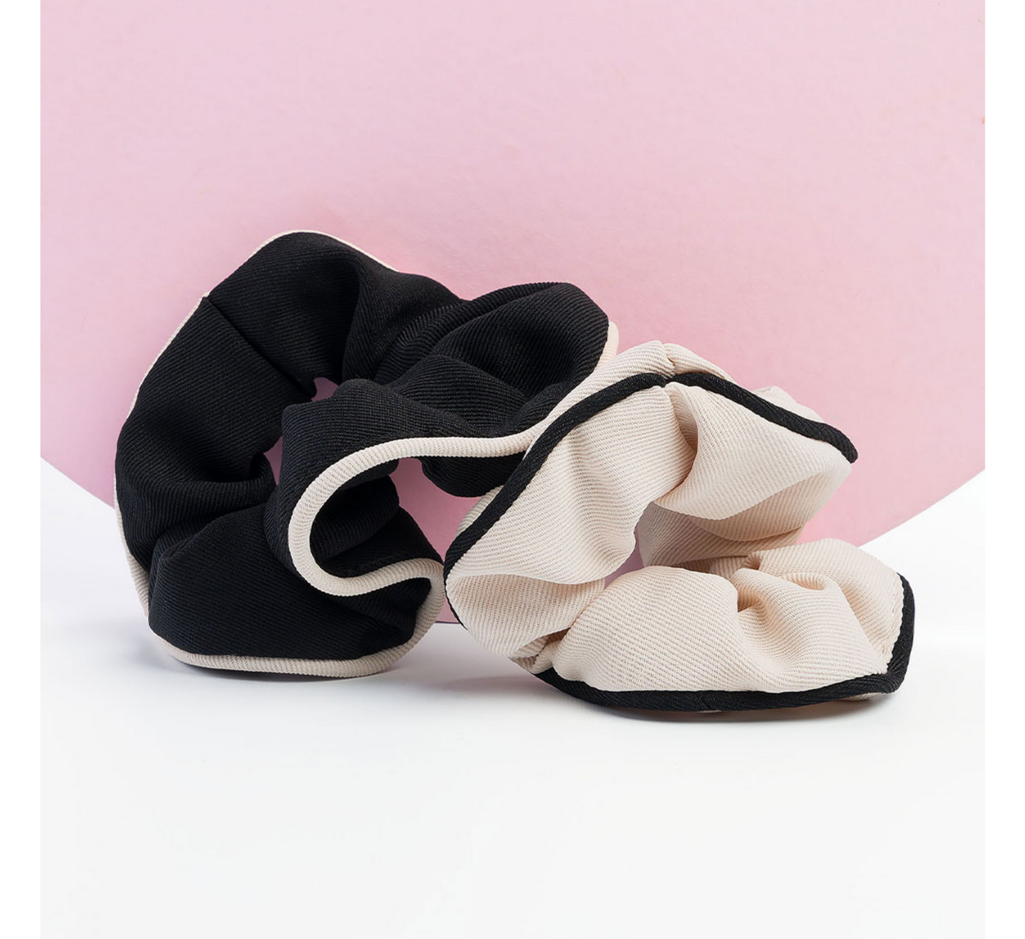 Brushworks Contrast Scrunchies (2 Pack)
