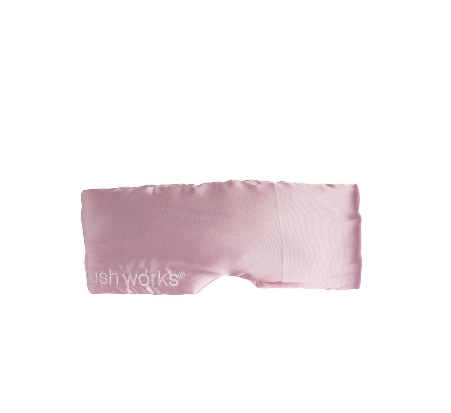 Brushworks Cushioned Satin Sleep Mask