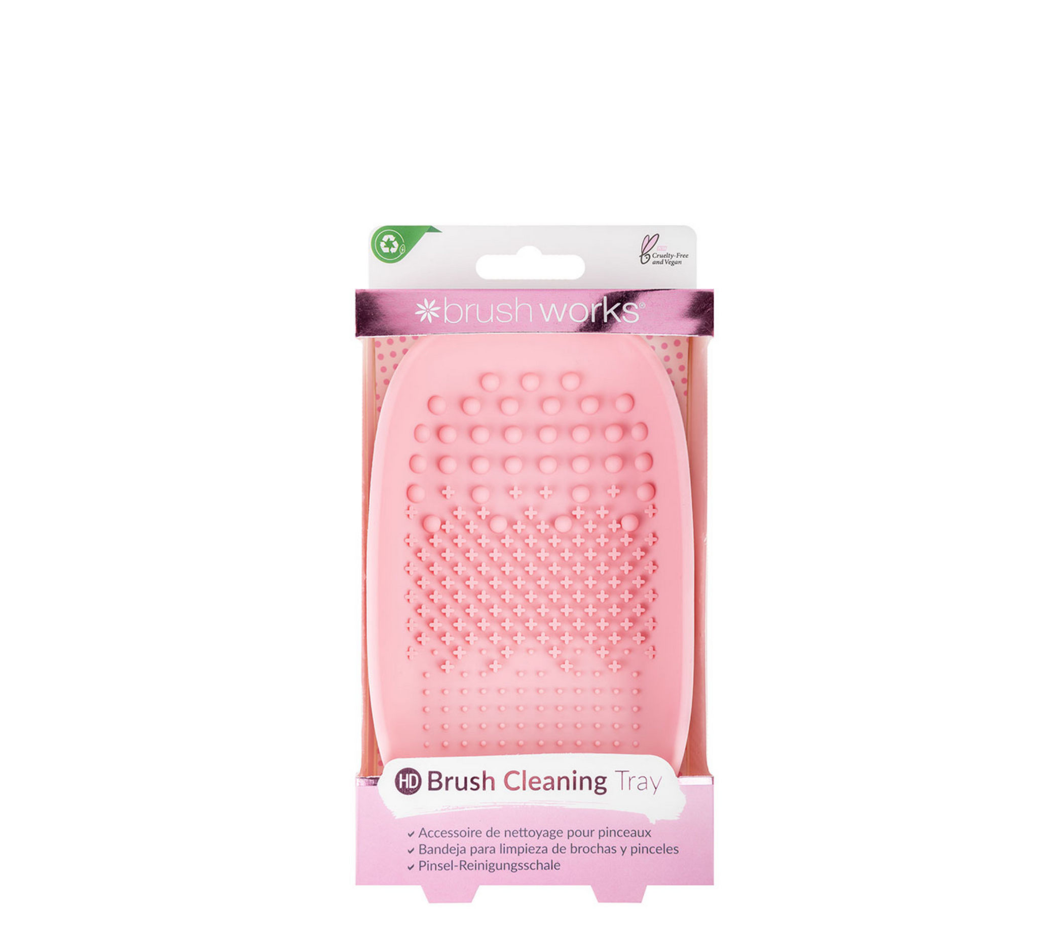 Brushworks Makeup Brush Cleaner Tray