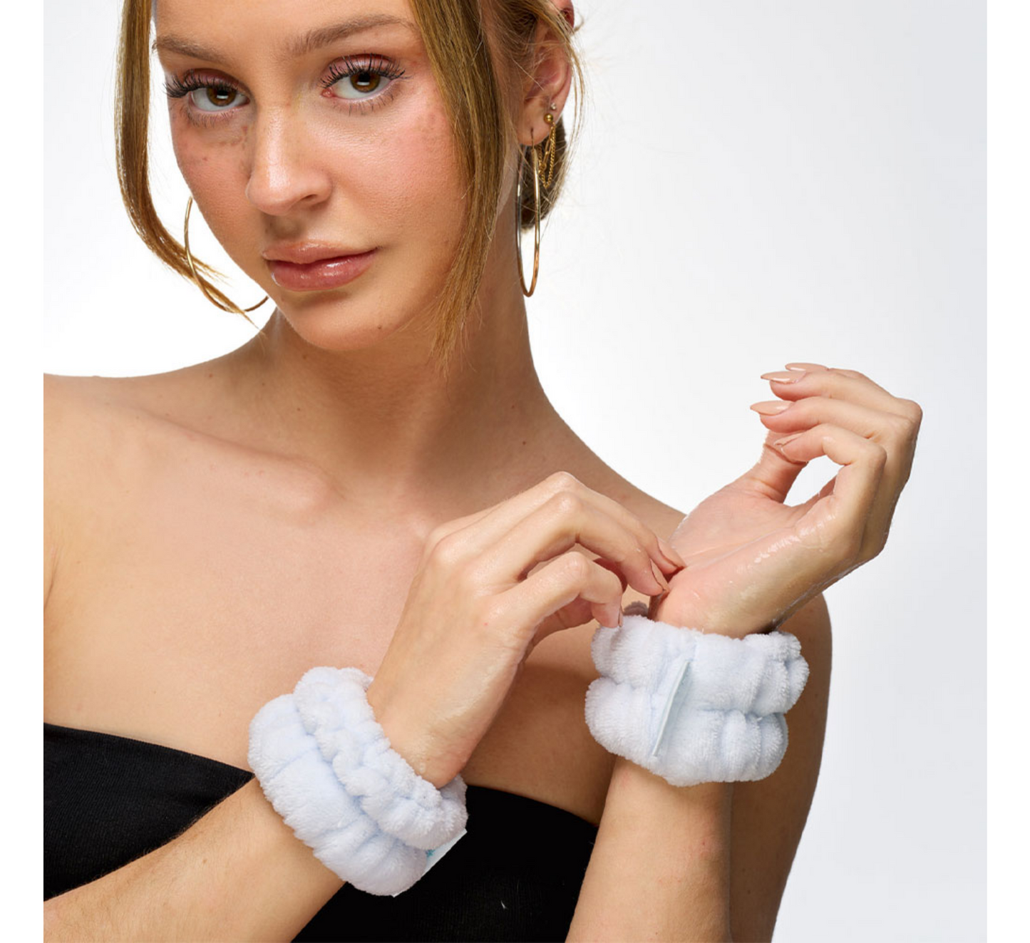 Brushworks Microfibre Wrist Wash Bands