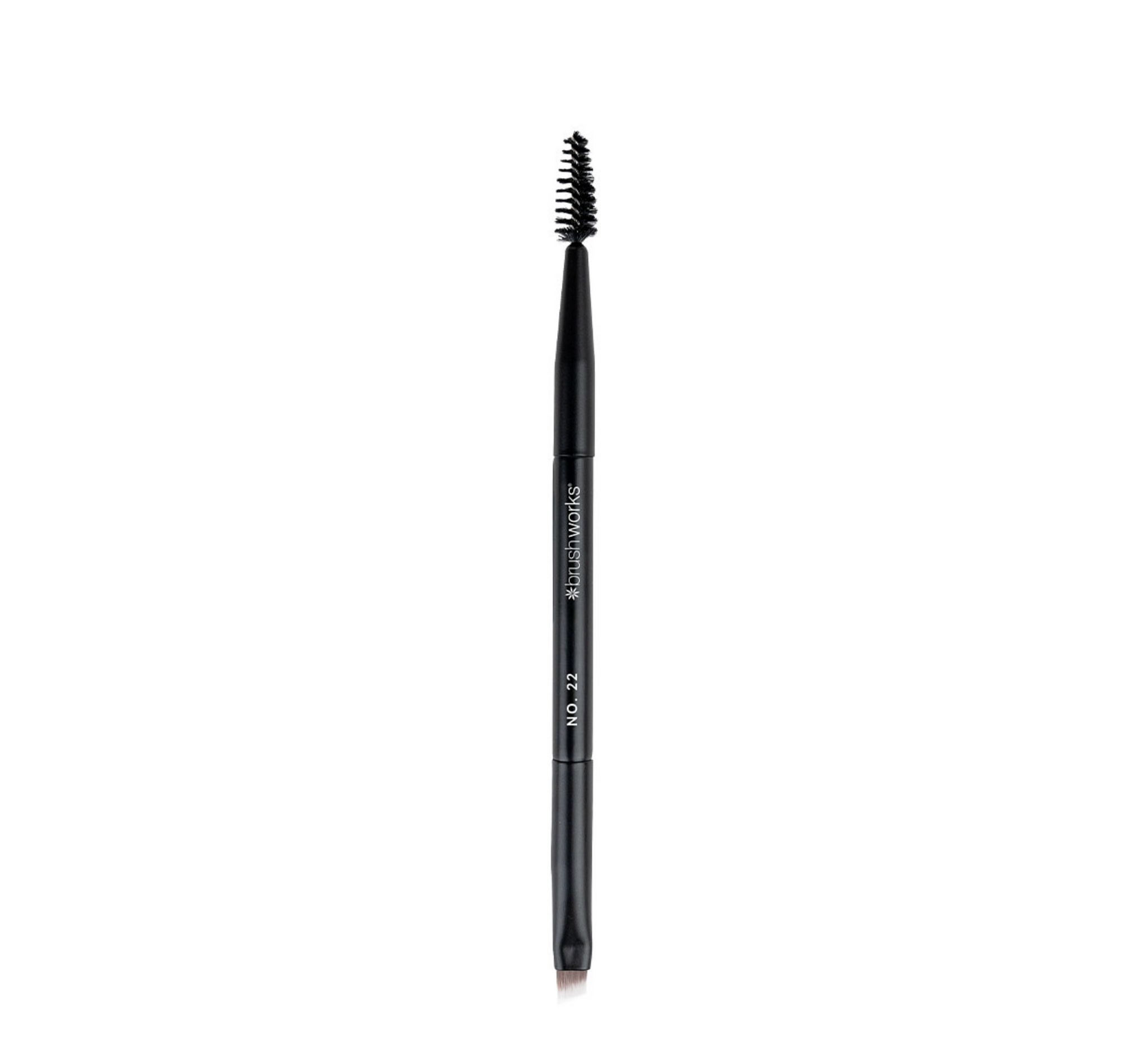 Brushworks No. 22 Double Ended Brow Brush & Spoolie