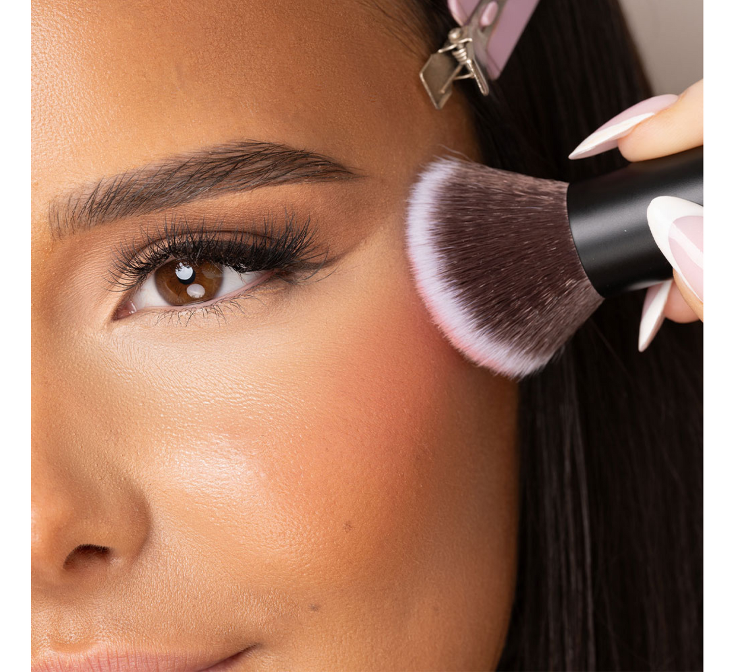 Brushworks No. 7 Angled Blush Brush