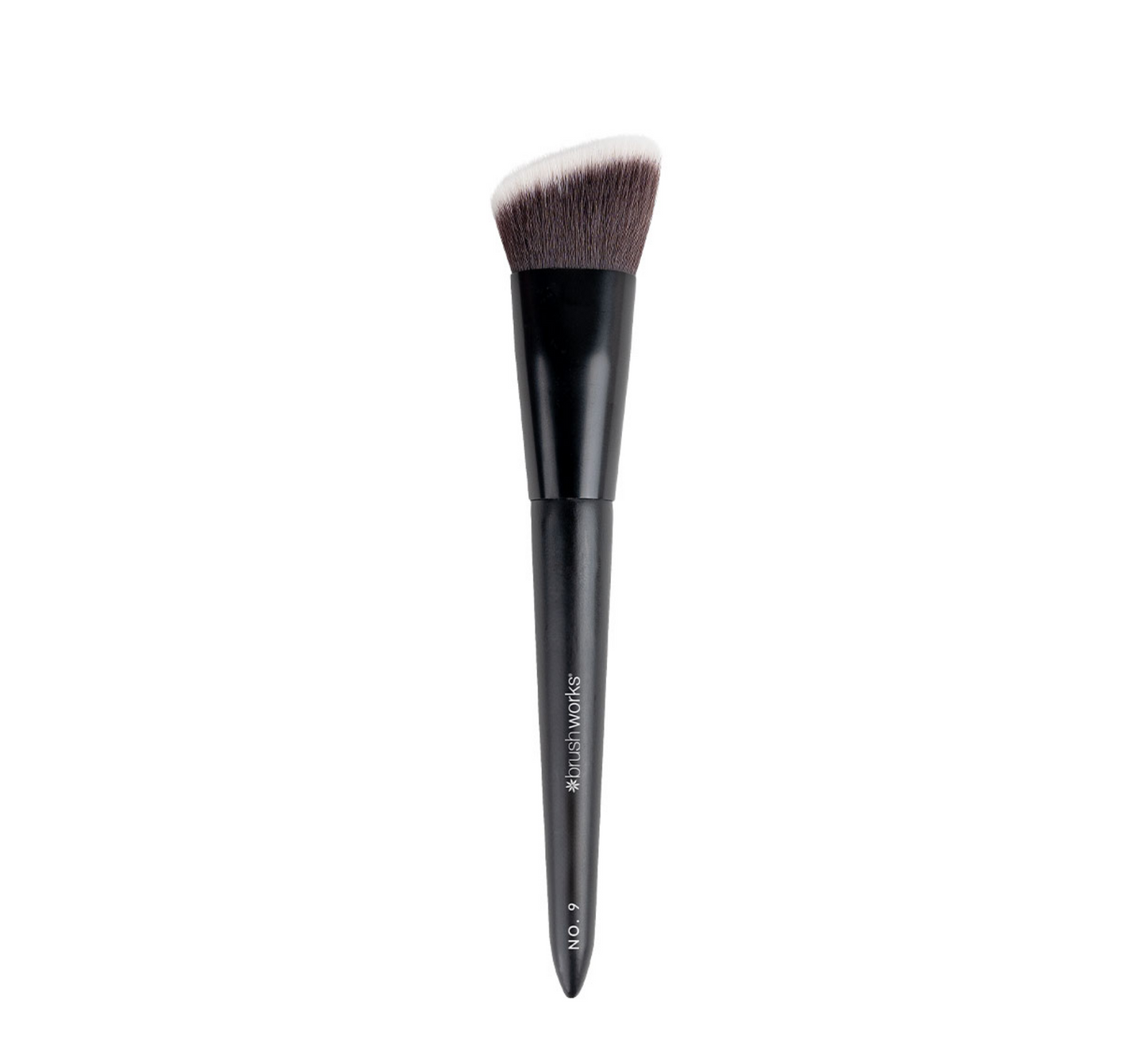 Brushworks No. 9 Angled Flat Top Foundation Buffing Brush