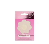 Brushworks Nude Satin Nipple Covers *4 Pairs
