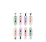 Brushworks Pastel No Crease Hair Clips (Pack of 8)