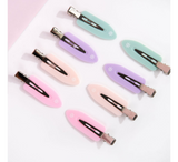 Brushworks Pastel No Crease Hair Clips (Pack of 8)