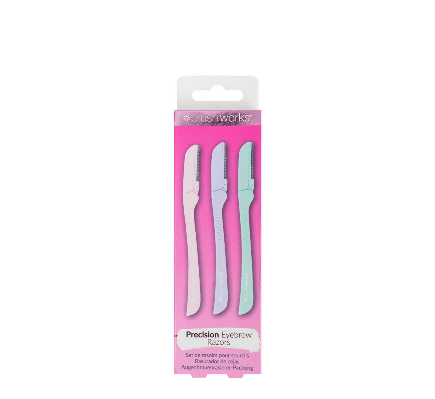 Brushworks Precision Eyebrow Razors