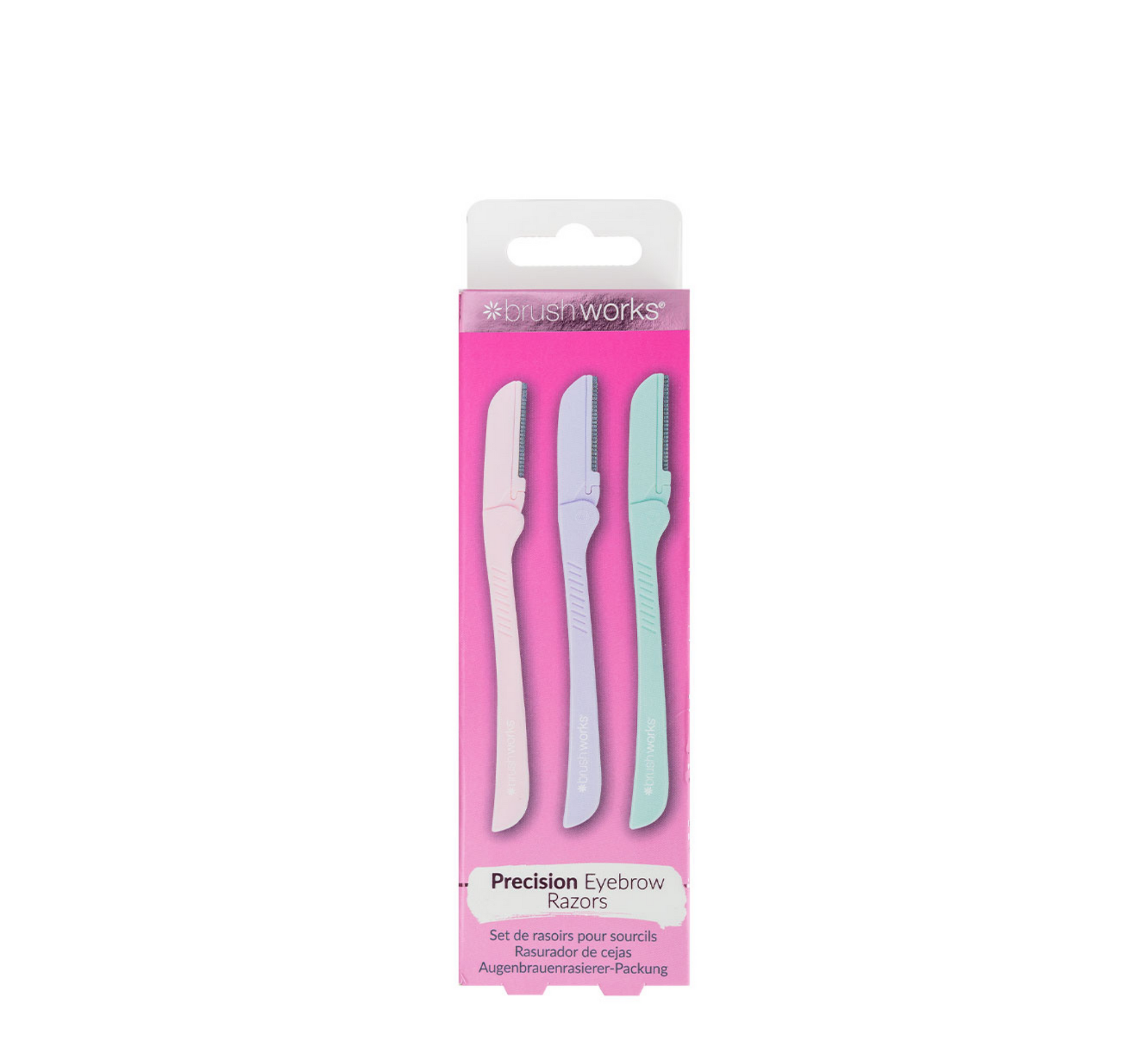 Brushworks Precision Eyebrow Razors