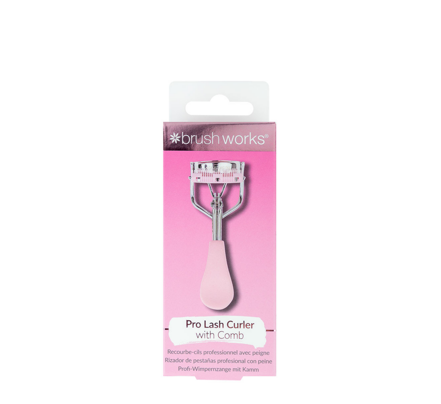 Brushworks Pro Lash Curler with Comb