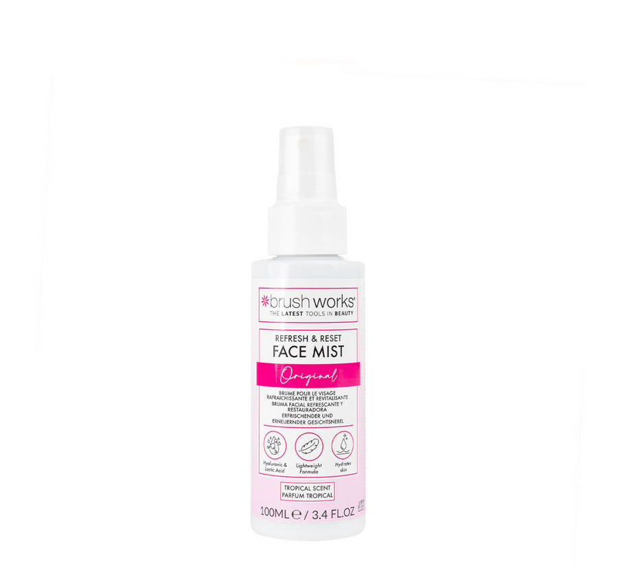 Brushworks Refresh &amp; Reset Fytyrë Spray *100ml