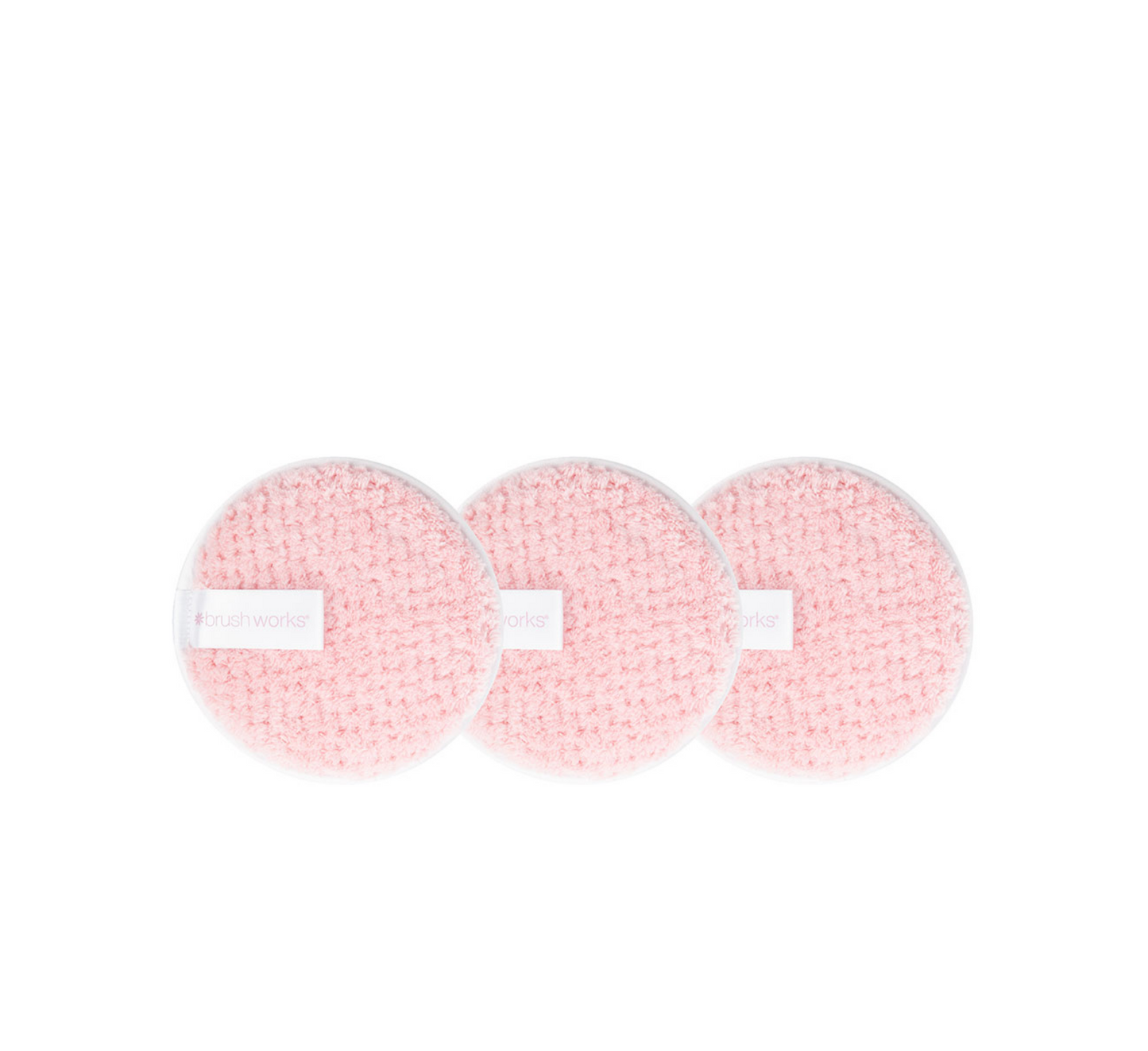 Brushworks Reusable Makeup Remover Pads (Pack of 3)