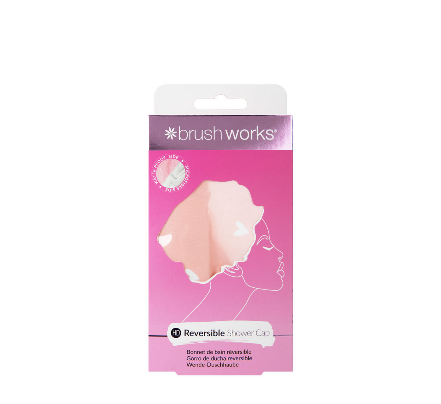 Brushworks Reversible Shower Cap