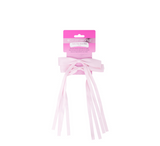 Brushworks Satin Hair Bow Pink Duo