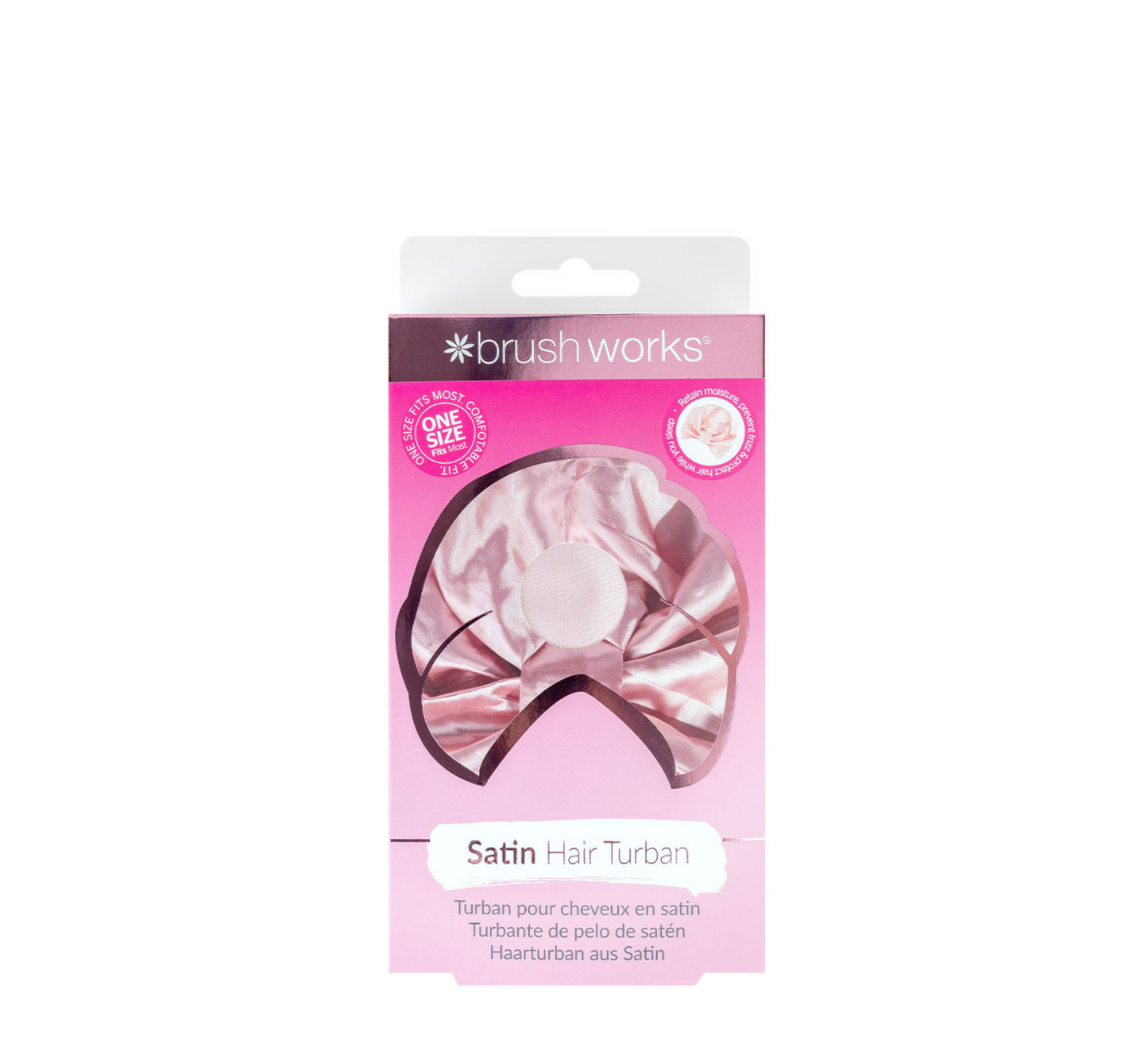 Brushworks Satin Hair Turban