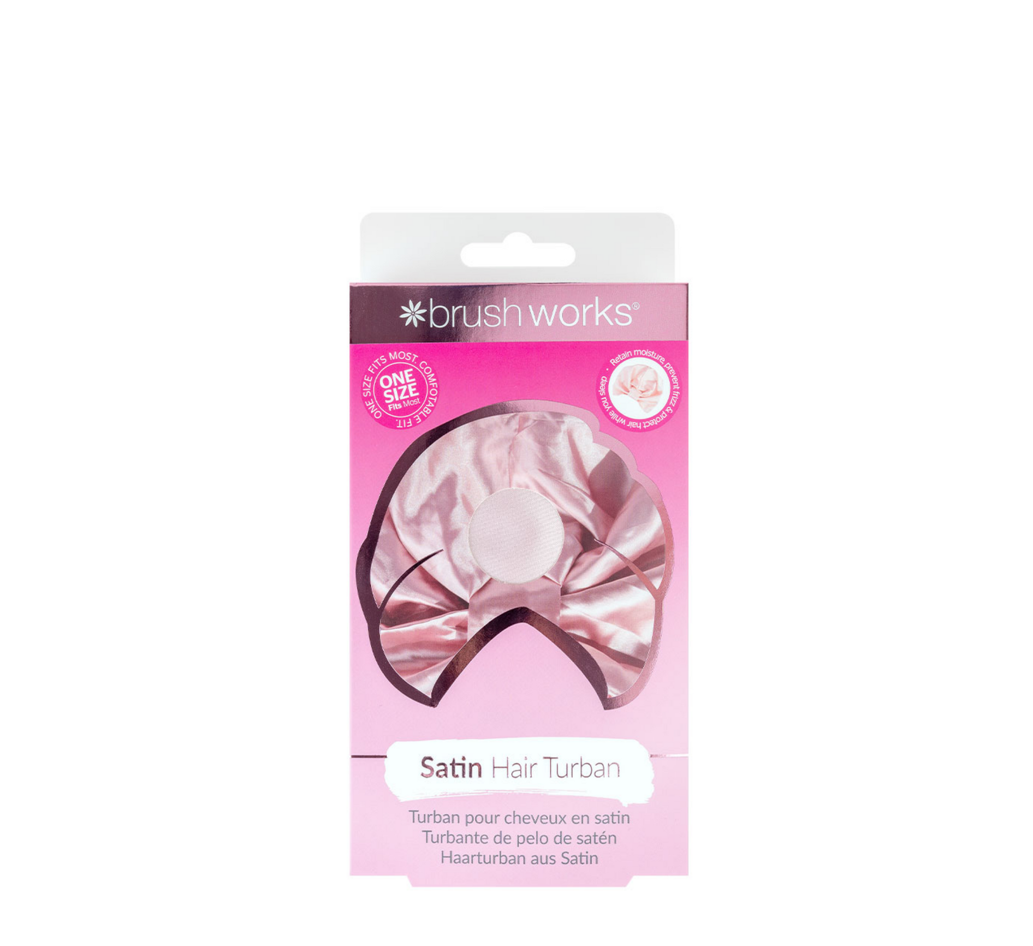 Brushworks Satin Hair Turban