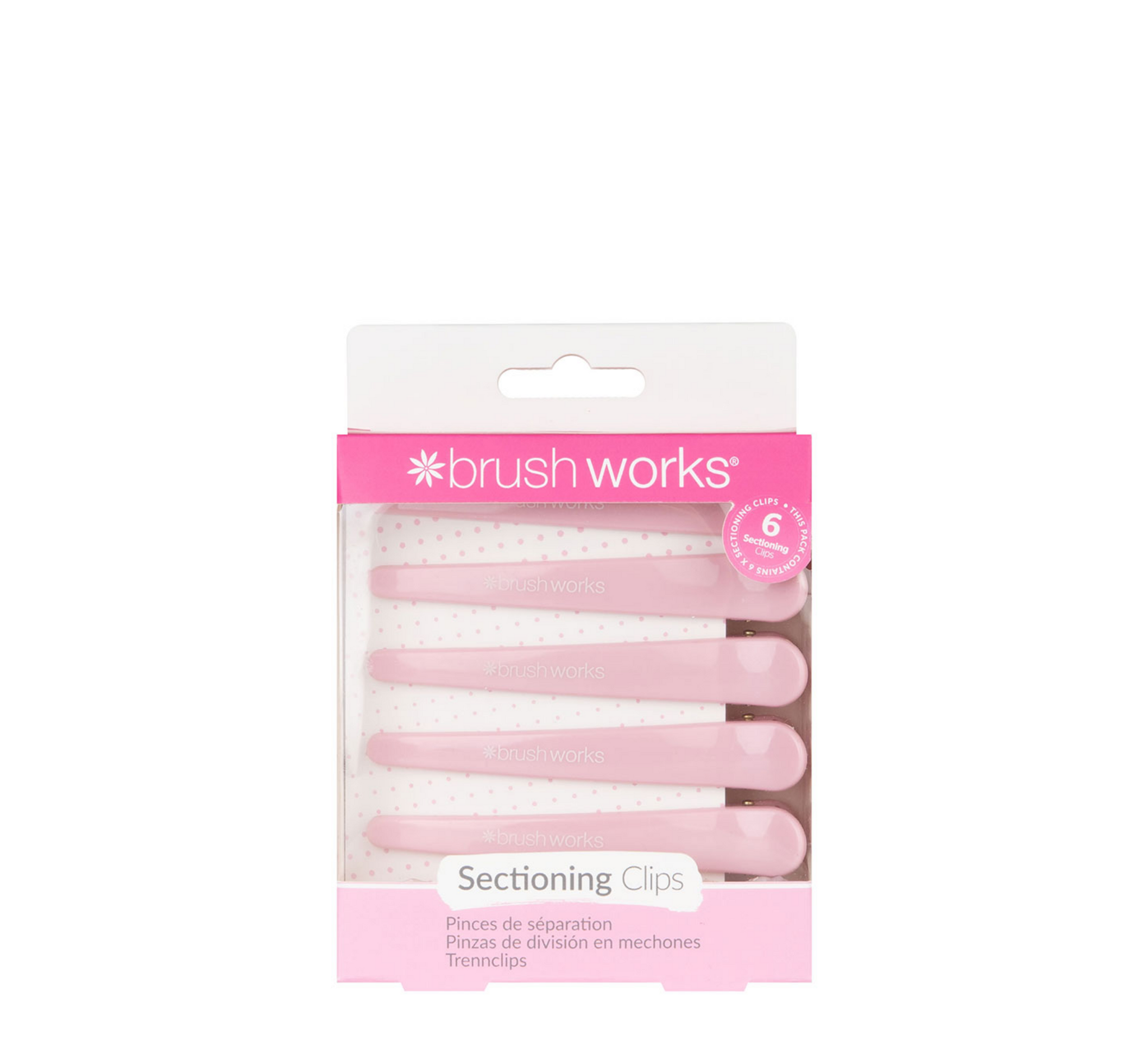 Brushworks Sectioning Clips (Pack of 6)