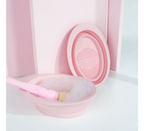 Brushworks Silicone Makeup Brush Cleaning Bowl