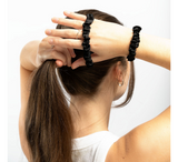 Brushworks Skinny Satin Scrunchies *6 Pack