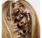 Brushworks Tortoiseshell Claw Clips *3 Pack