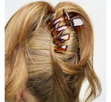 Brushworks Tortoiseshell Claw Clips *3 Pack