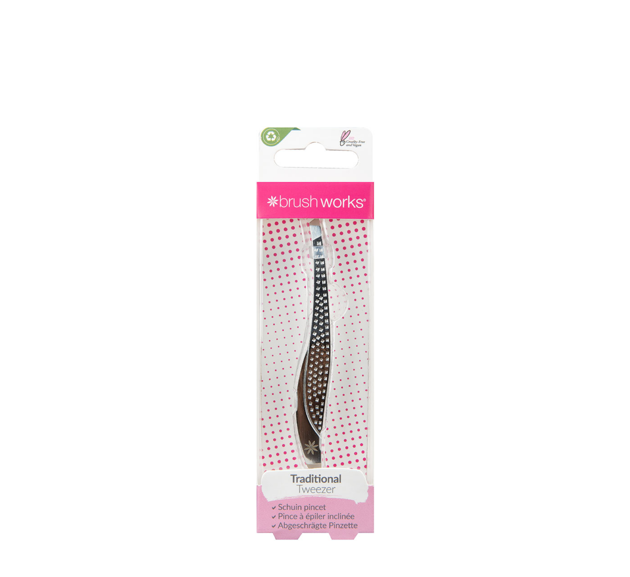 Brushworks Traditional Tweezers
