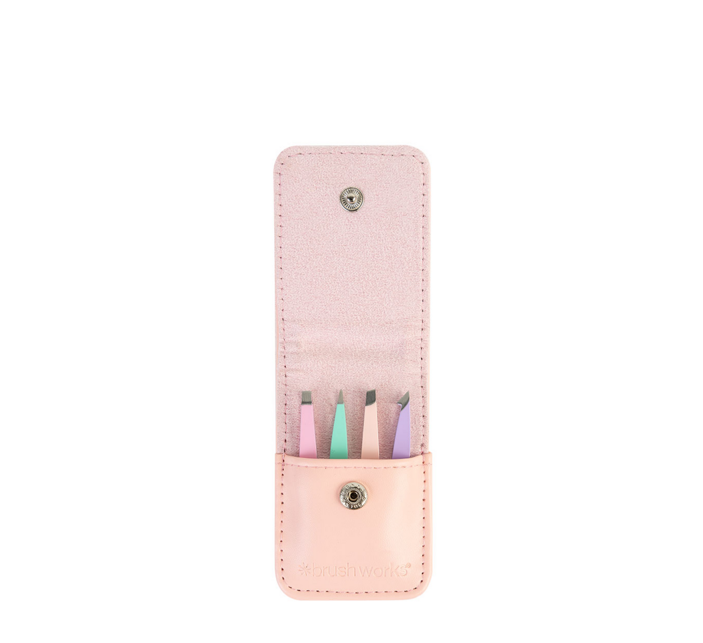 Brushworks Travel Tweezer Set
