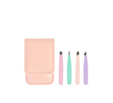 Brushworks Travel Tweezer Set