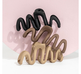 Brushworks Wave Claw Clips *3 Pack