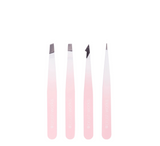 Brushworks 4 Piece Combination Tweezer Set