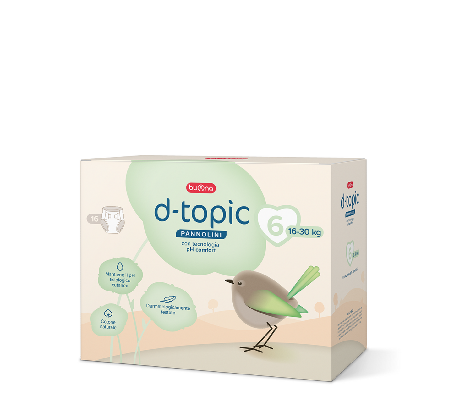 Buona D-topic Nappies (pelena)