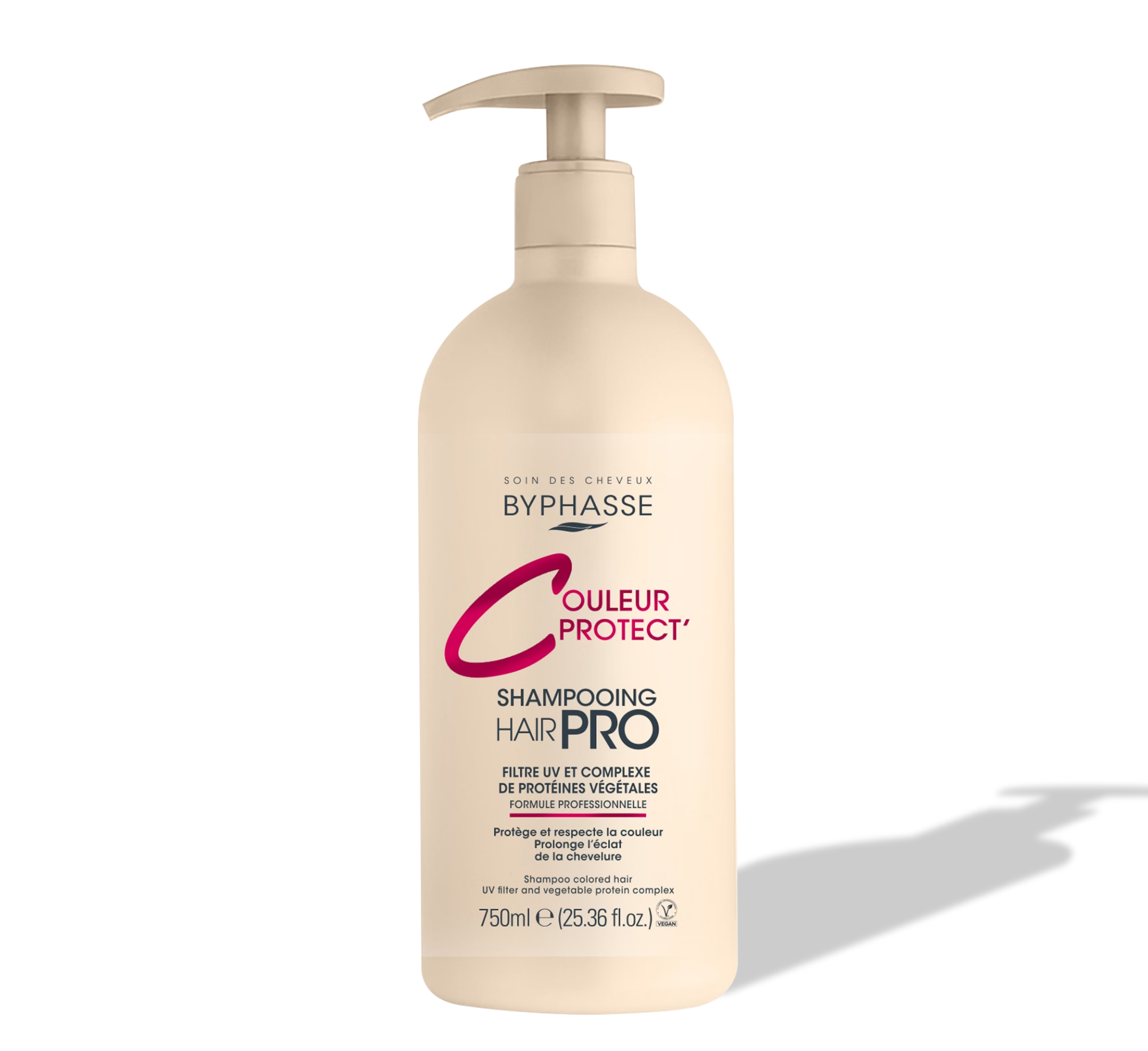 Byphasse COULEUR PROTECT' Hair Pro Shampoo for Colored Hair *750ml