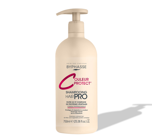Byphasse COULEUR PROTECT' Hair Pro Shampoo for Colored Hair *750ml
