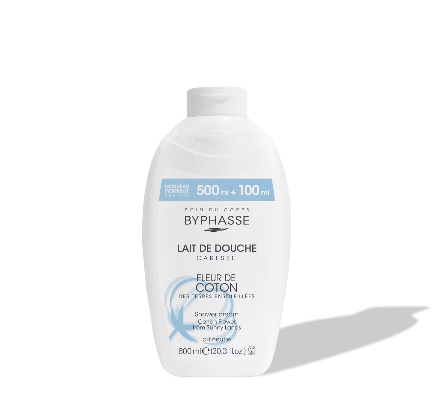 Byphasse Caresse Shower Cream Cotton Flower *600ml