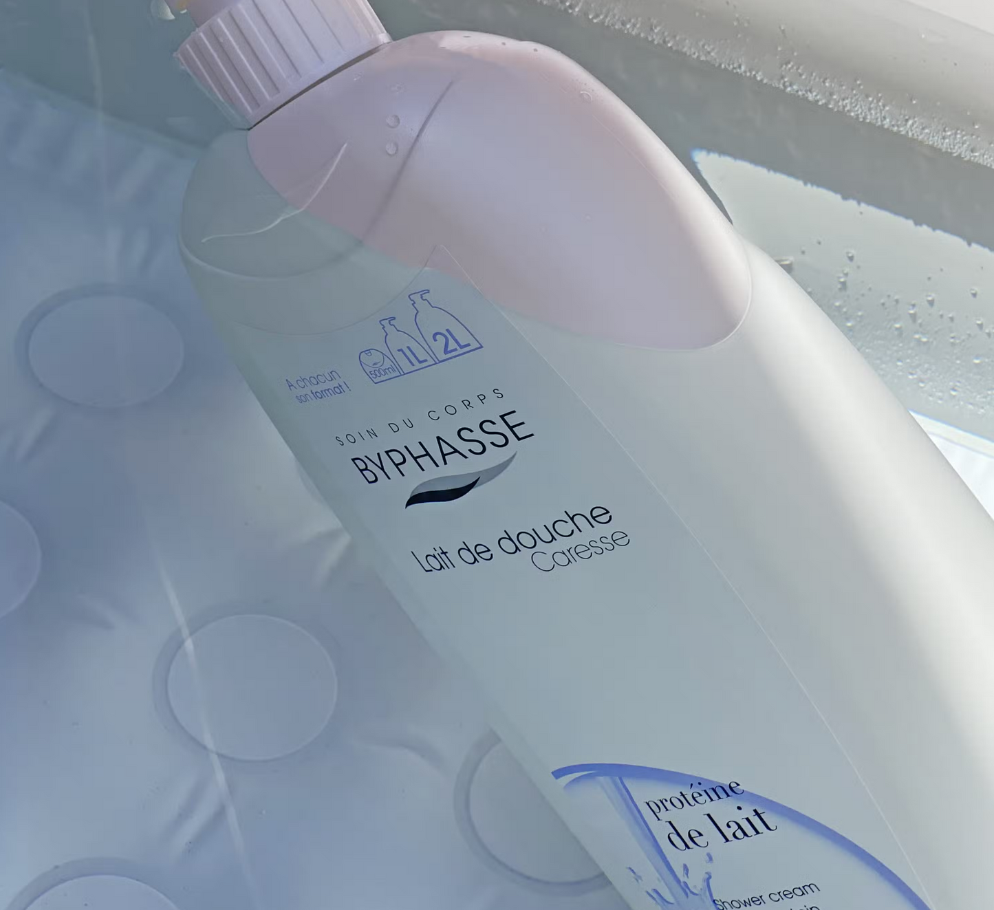 Byphasse Caresse Shower Cream Milk Protein