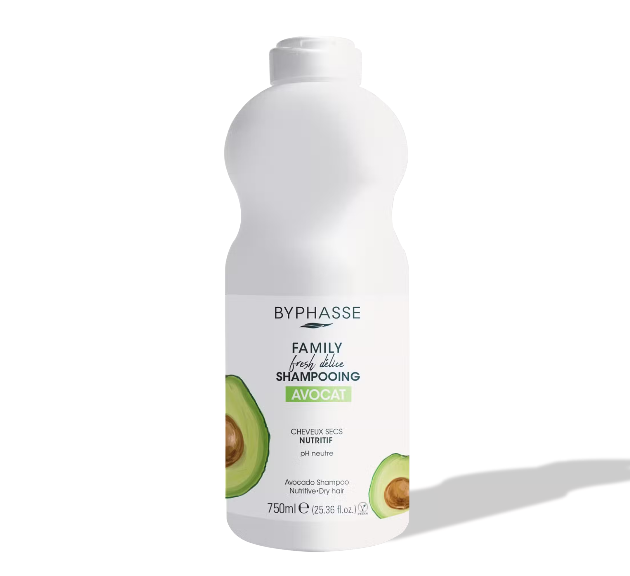 Byphasse Family Fresh Delice Avocado Shampoo (Dry Hair) *750ML