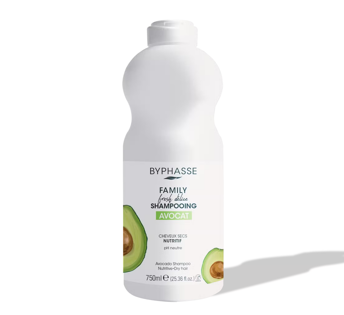 Byphasse Family Fresh Delice Avocado Shampoo (Dry Hair) *750ML