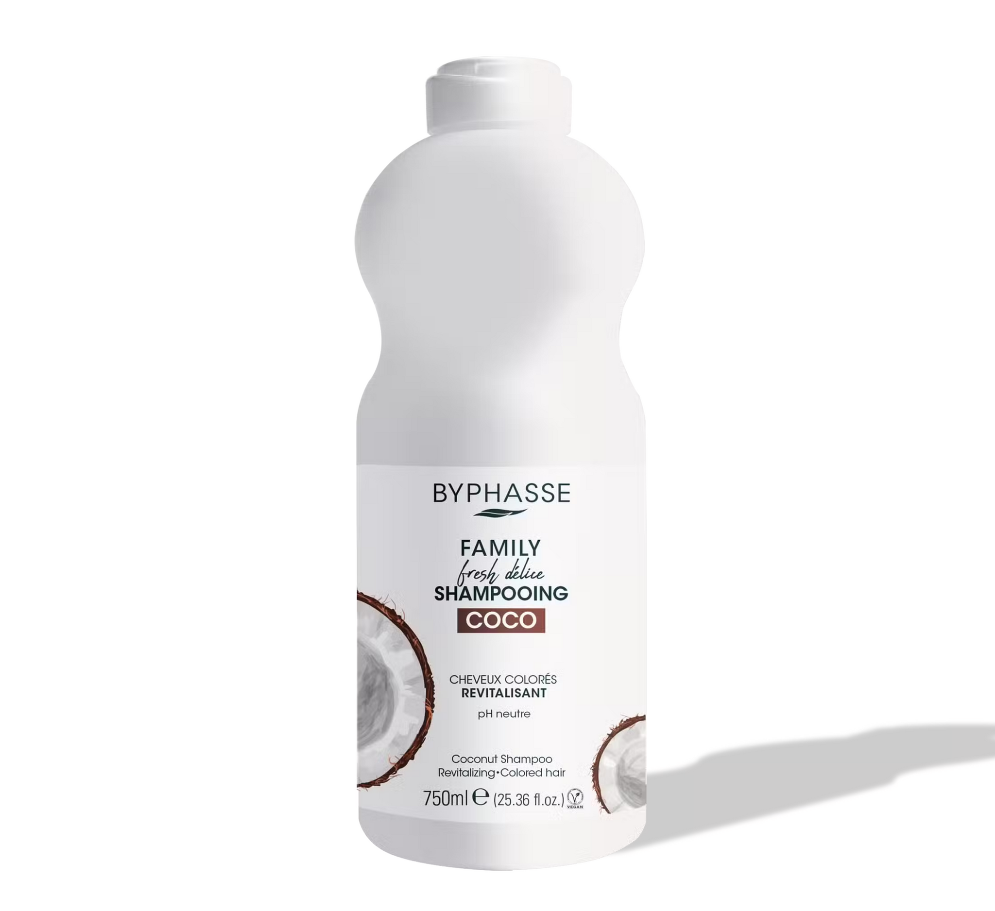 Byphasse Family Fresh Delice Coconut Shampoo (Colored Hair) *750 ML
