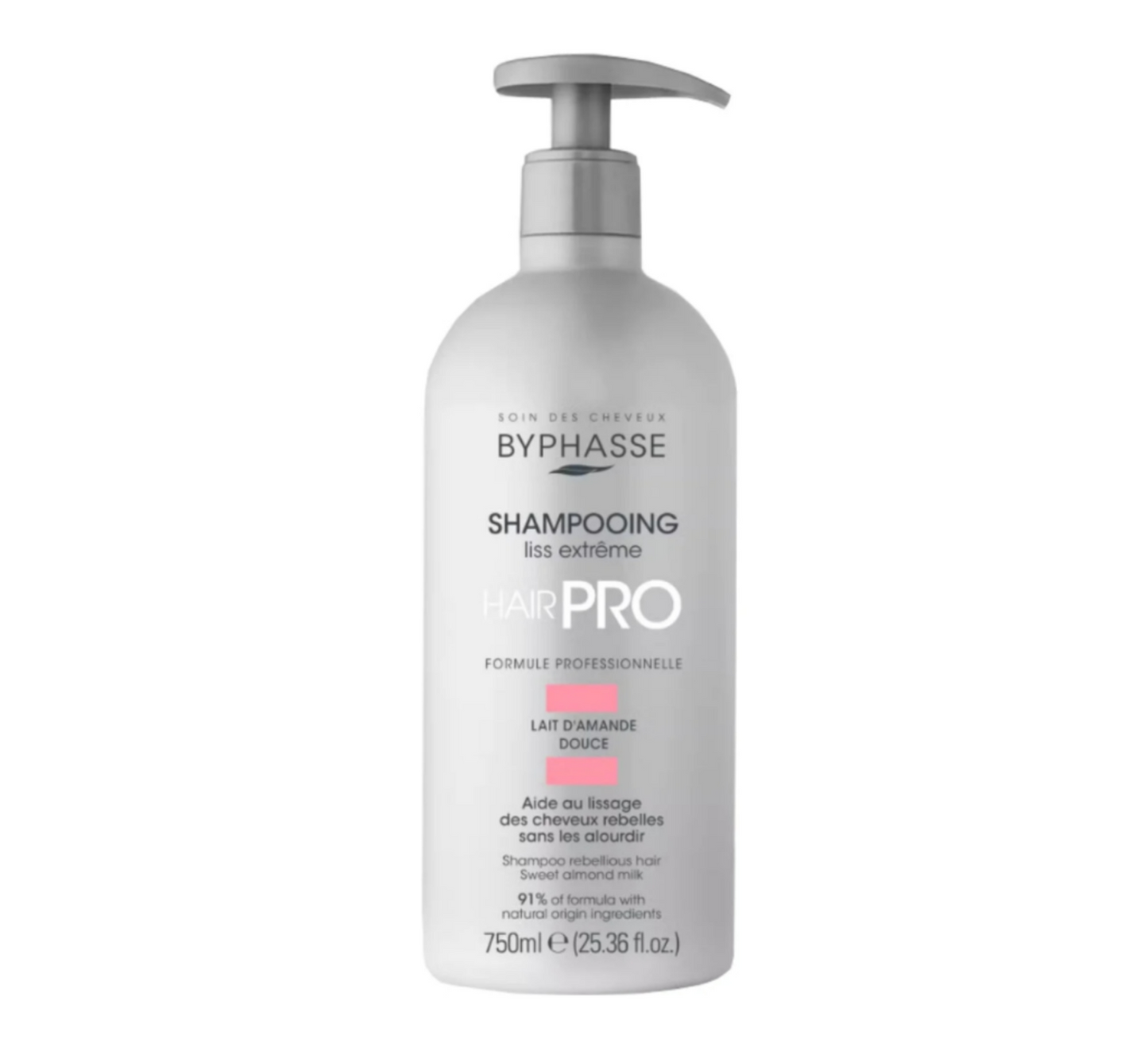 Byphasse LISSE EXTRÊME Hair Pro Shampoo for Rebellious Hair *750ml