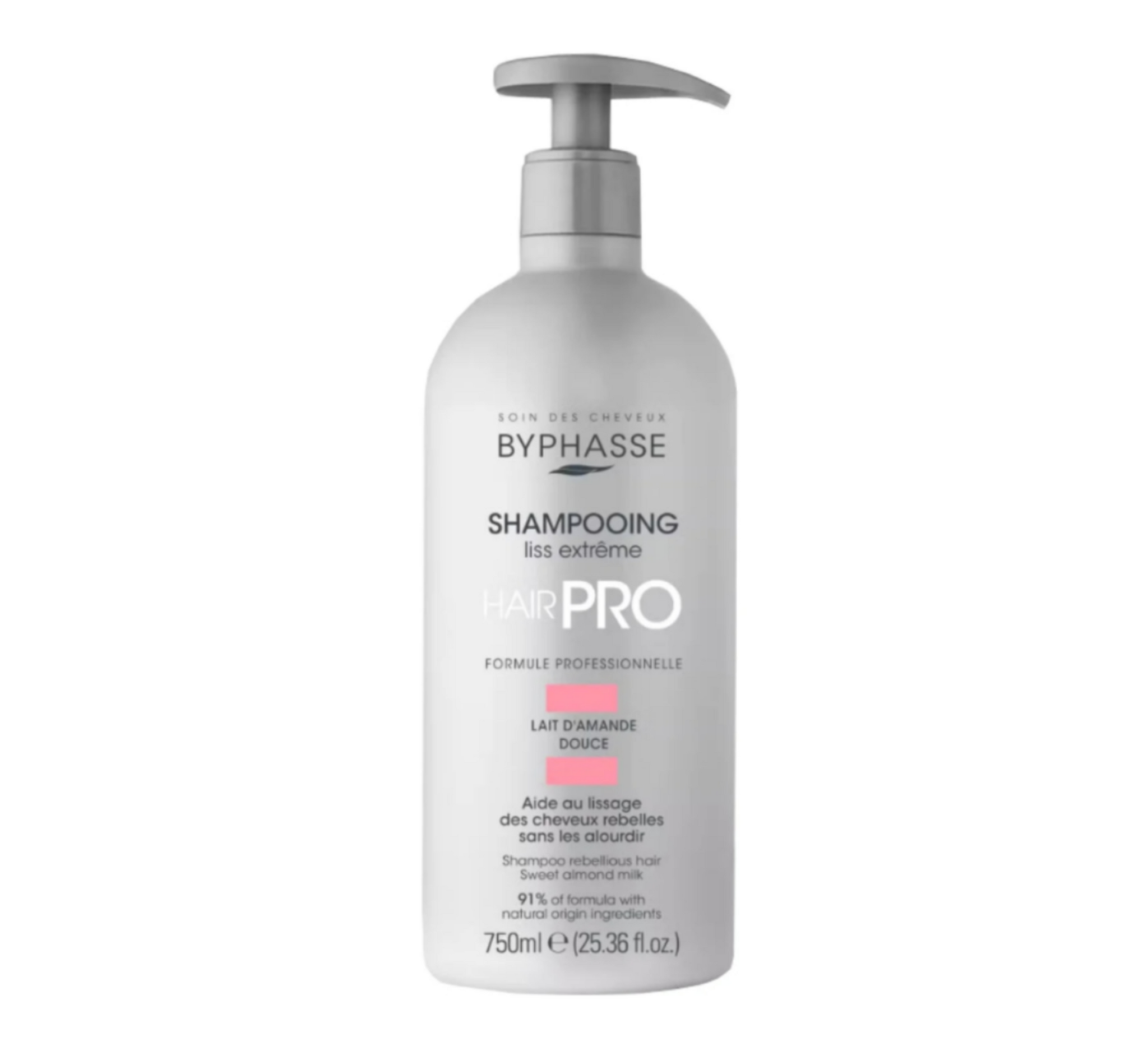 Byphasse LISSE EXTRÊME Hair Pro Shampoo for Rebellious Hair *750ml