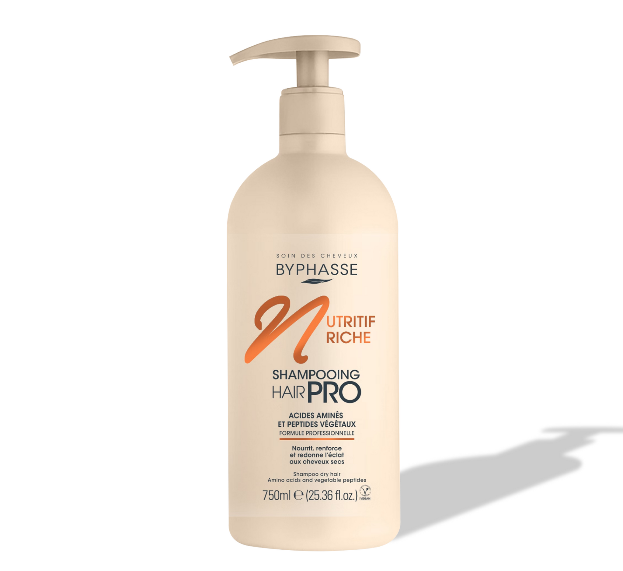 Byphasse NUTRITIF RICHE Hair Pro Shampoo for Dry Hair *750ml