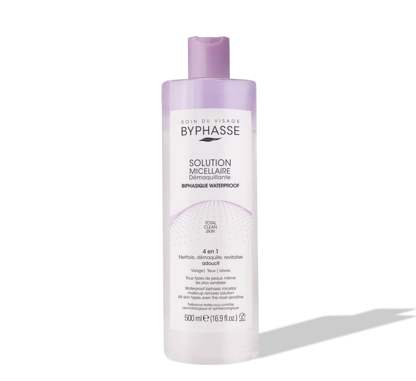Byphasse Waterproof Biphasic Make Up Remover Micellar Solution *500ml