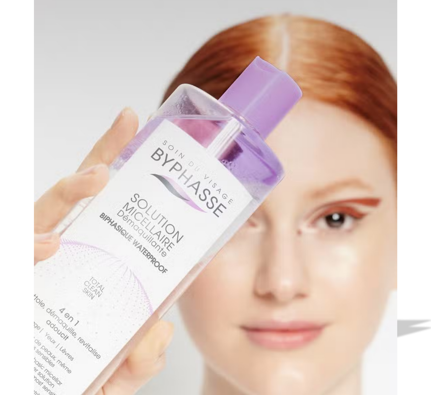Byphasse Waterproof Biphasic Make Up Remover Micellar Solution *500ml