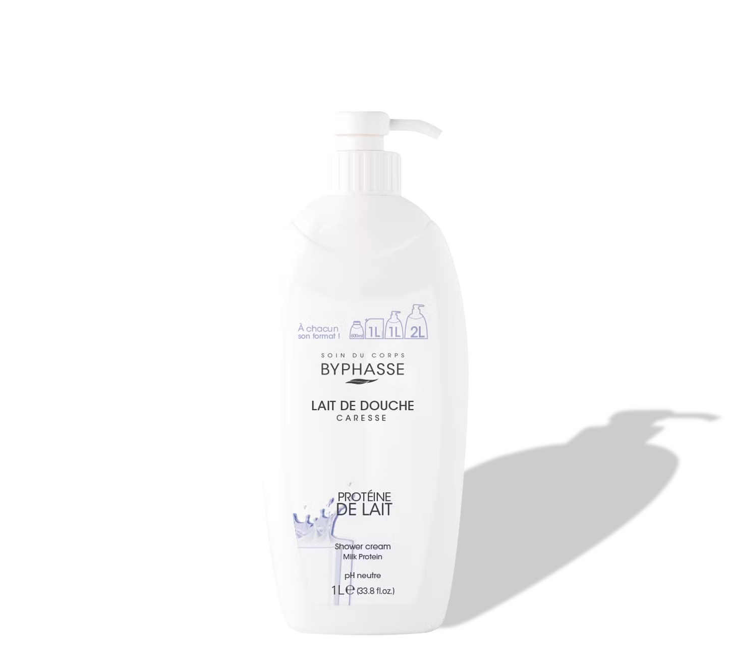 Byphasse Caresse Shower Cream Milk Protein