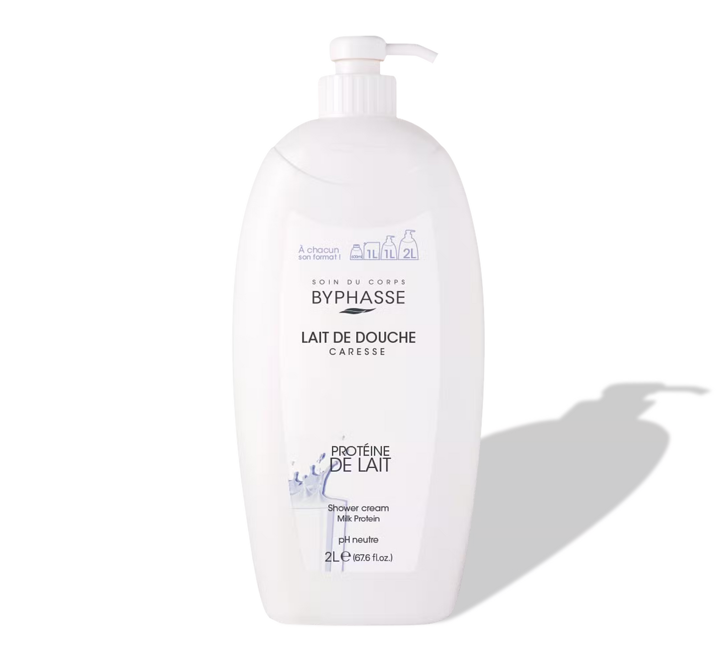 Byphasse Caresse Shower Cream Milk Protein