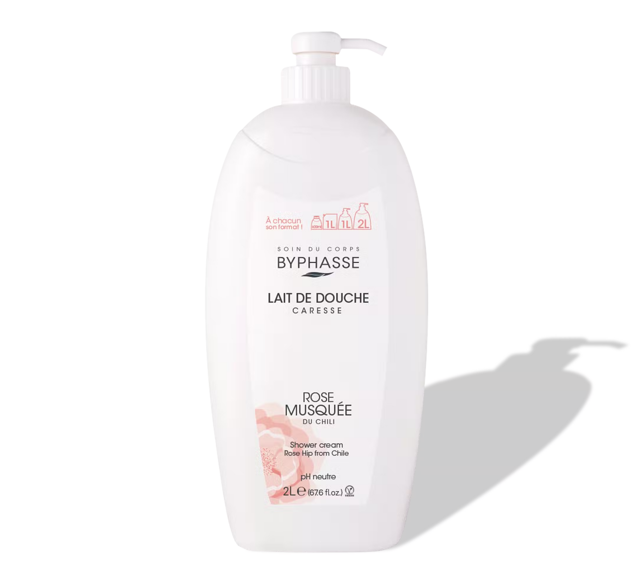 Byphasse Caresse Shower Cream Rosehip Oil