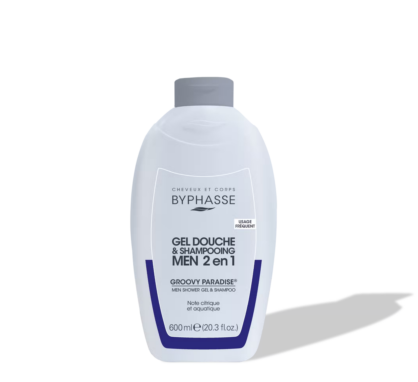Byphasse Men Shower Gel-Shampoo 2 in 1 *600ML