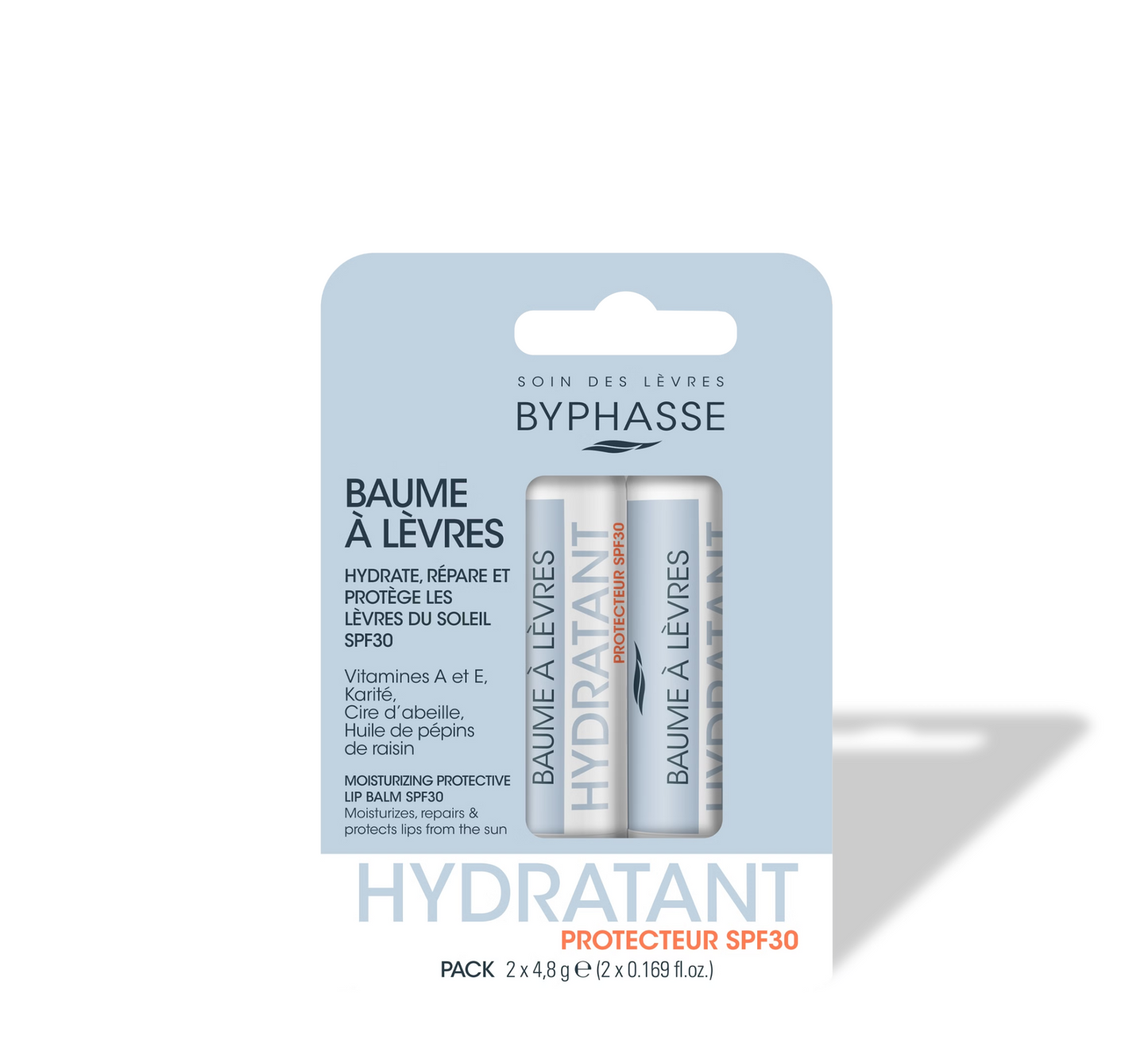 Byphasse Moisturizing Lip Balm Duo Pack