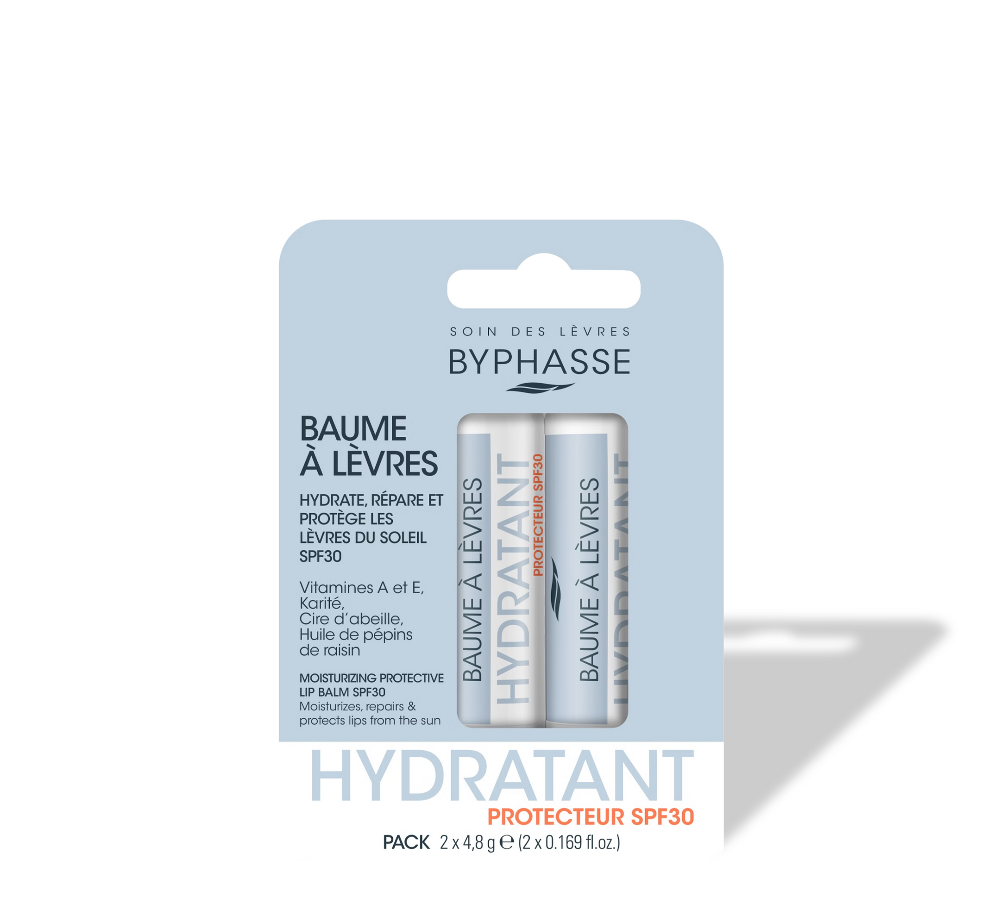 Byphasse Moisturizing Lip Balm Duo Pack