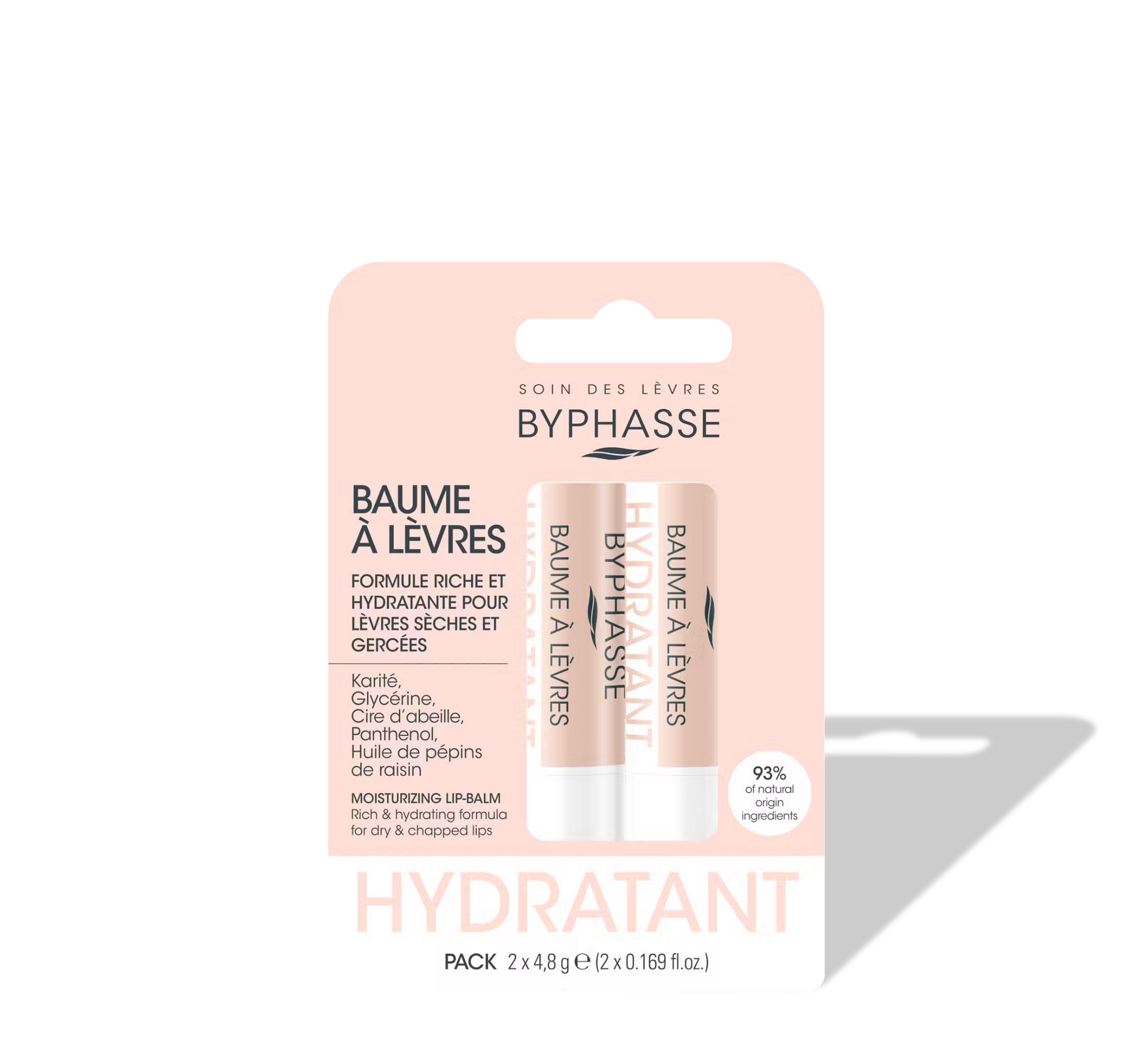 Byphasse Moisturizing Lip Balm Duo Pack